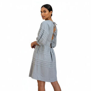 Avec Les Filles Light Blue Mini Dress Small